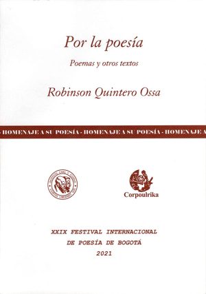 «Por la poesía», Robinson Quintero Ossa
